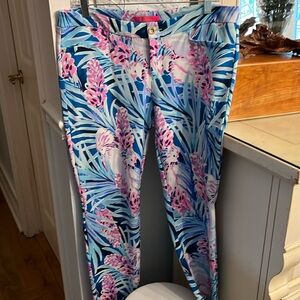 Lilly Pulitzer Knit Kelly Pants EEEUC